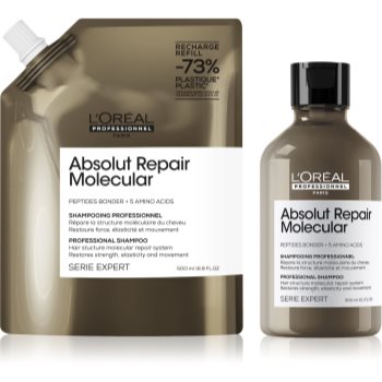 L’Oréal Professionnel Serie Expert Absolut Repair Molecular ambalaj economic pentru par deteriorat - imagine 2